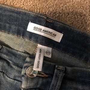 Good American “good legs crop”